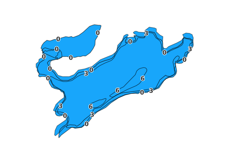 Anderson Pond coverage - Fishing Points