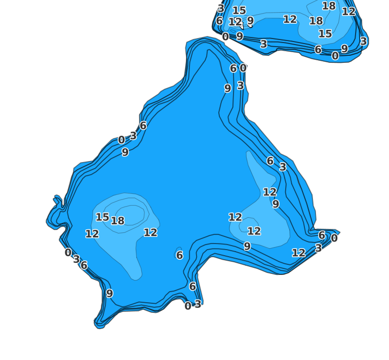 Bolton Lake coverage - Fishing Points