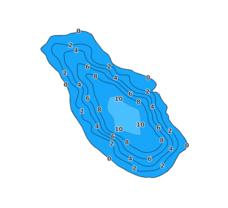 Dog Pond coverage - Fishing Points