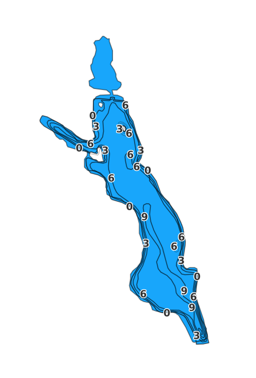 Gorton Pond coverage - Fishing Points