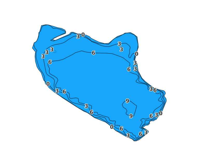 Great Hill Pond coverage - Fishing Points