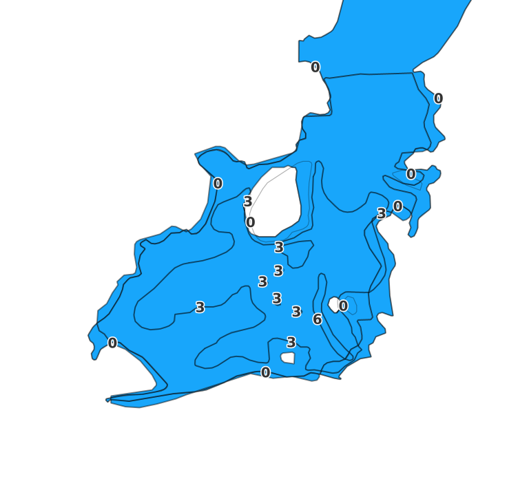 Hampton Reservoir coverage - Fishing Points