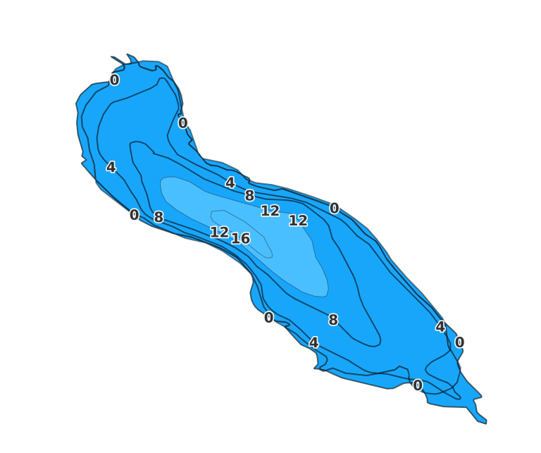 Hatch Pond coverage - Fishing Points