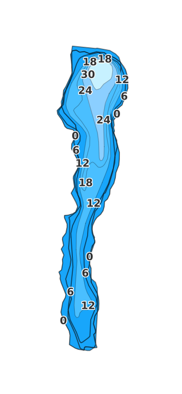 Higganum Reservoir coverage - Fishing Points