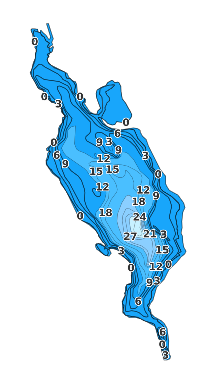 Lake Hayward - Fishing Points