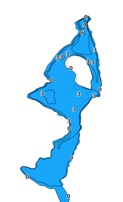 Mono Pond - Fishing Points