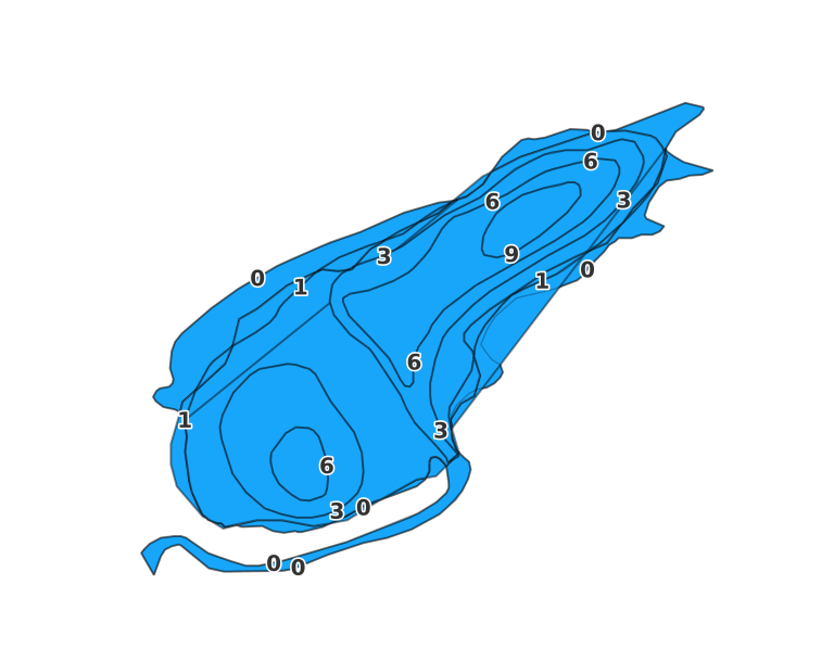 Pecausett Pond - Fishing Points