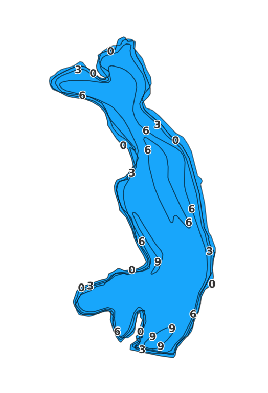 Pickerel Lake - Fishing Points