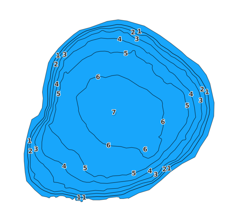 Butler Lake coverage - Fishing Points