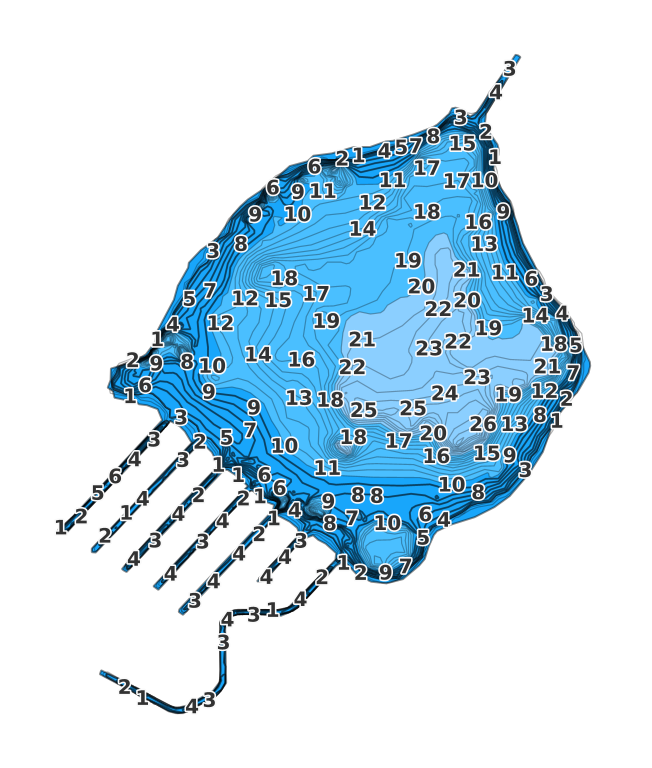 Clear Lake coverage - Fishing Points