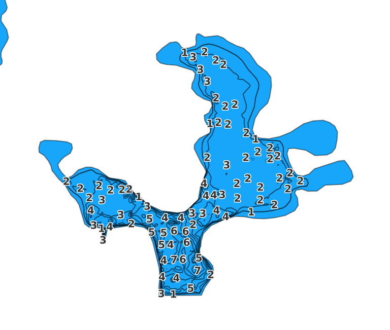 Fox Lake coverage - Fishing Points