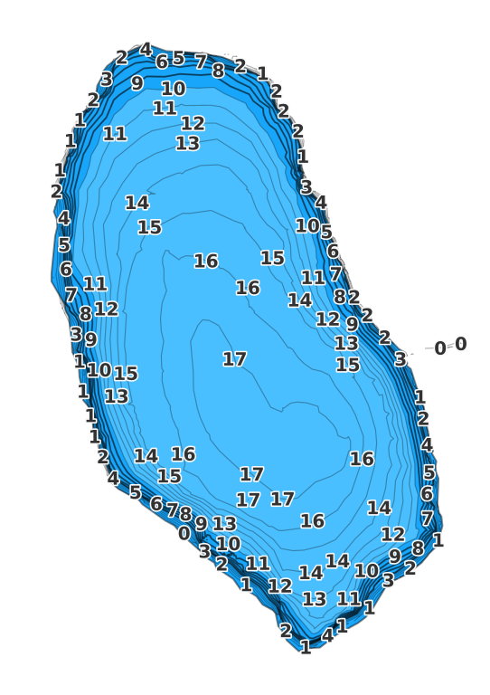 Lake Alto coverage - Fishing Points