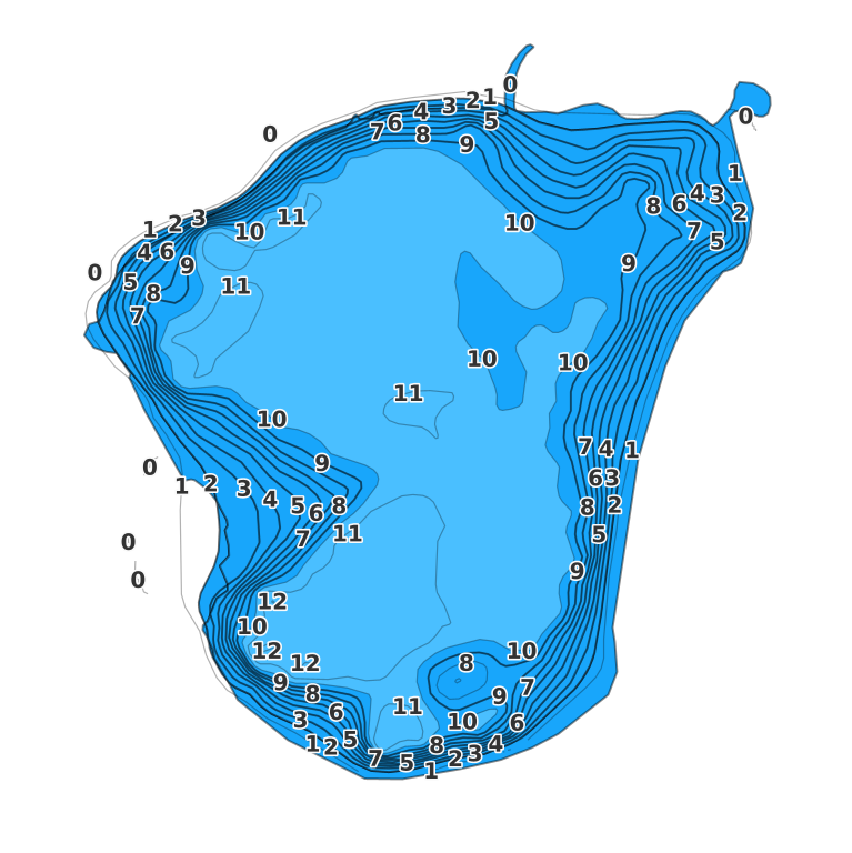 Lake Annie coverage - Fishing Points