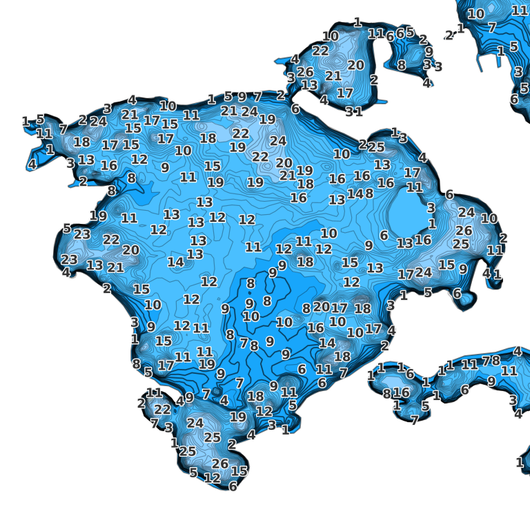 Lake Butler coverage - Fishing Points