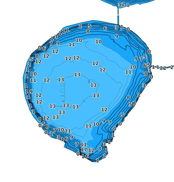 Lake Connie coverage - Fishing Points