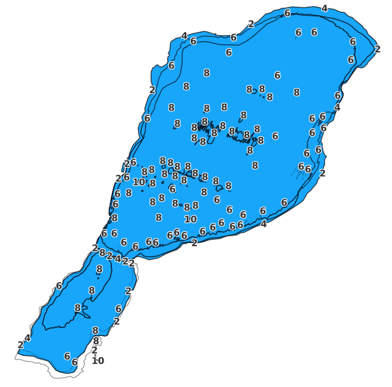 Anderson Lake coverage - Fishing Points