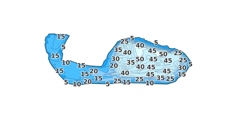 Lentman Lake coverage - Fishing Points
