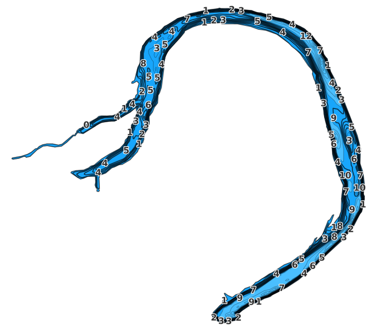 DeSoto Lake coverage - Fishing Points