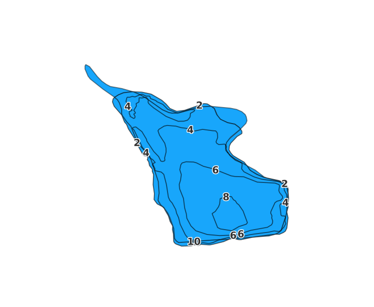 Lake Orient coverage - Fishing Points