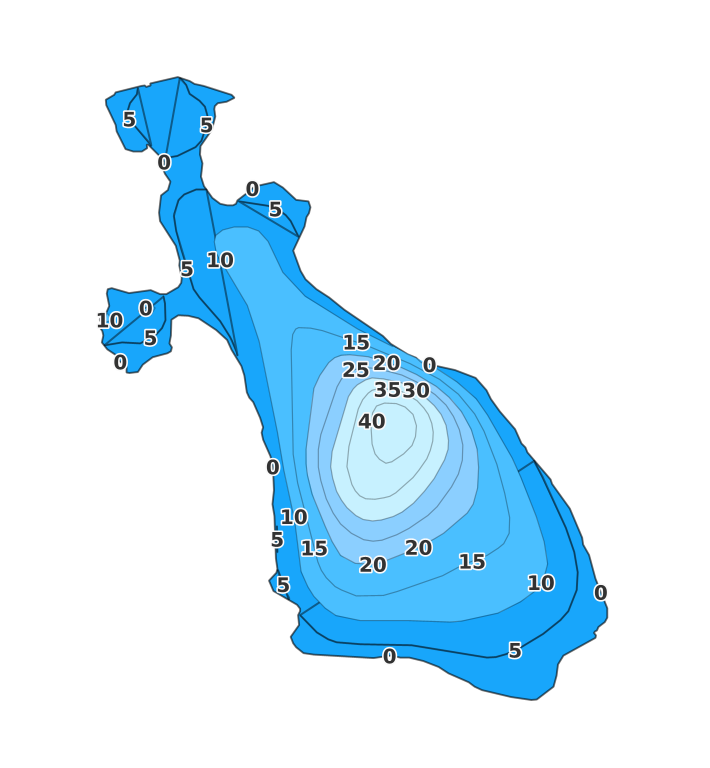 Ashley Lake coverage - Fishing Points