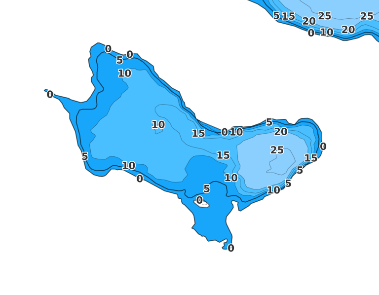 Benton Pond coverage - Fishing Points