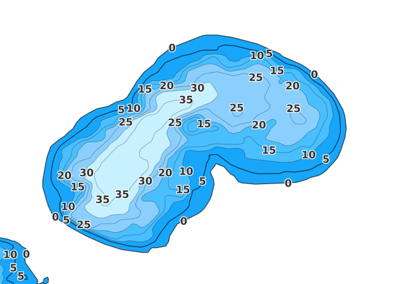 Big Sandy Pond coverage - Fishing Points