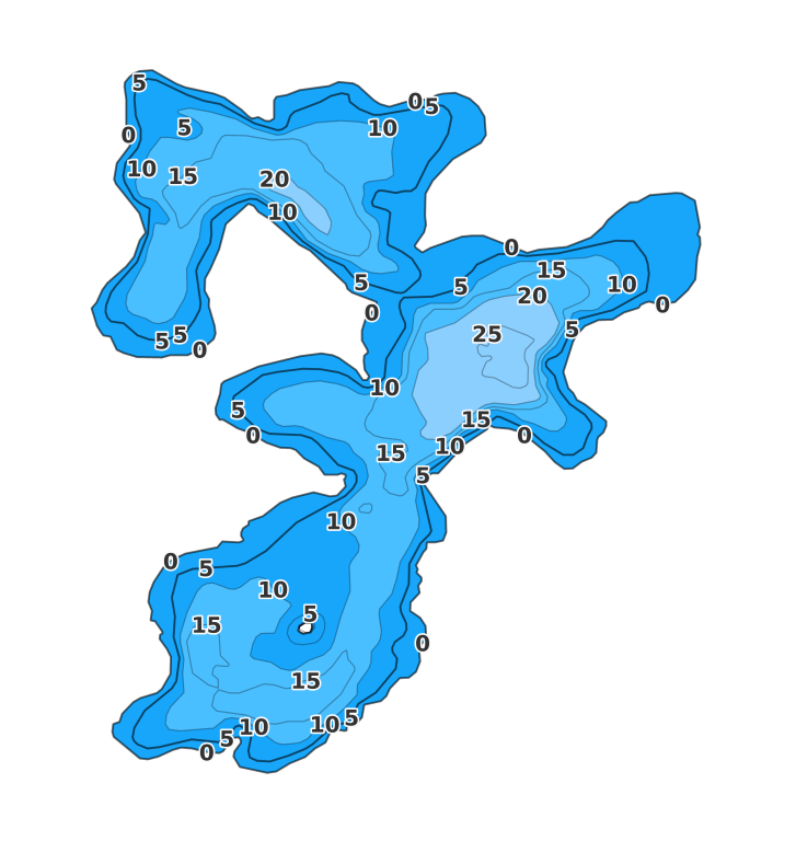 Chebacco Lake coverage - Fishing Points