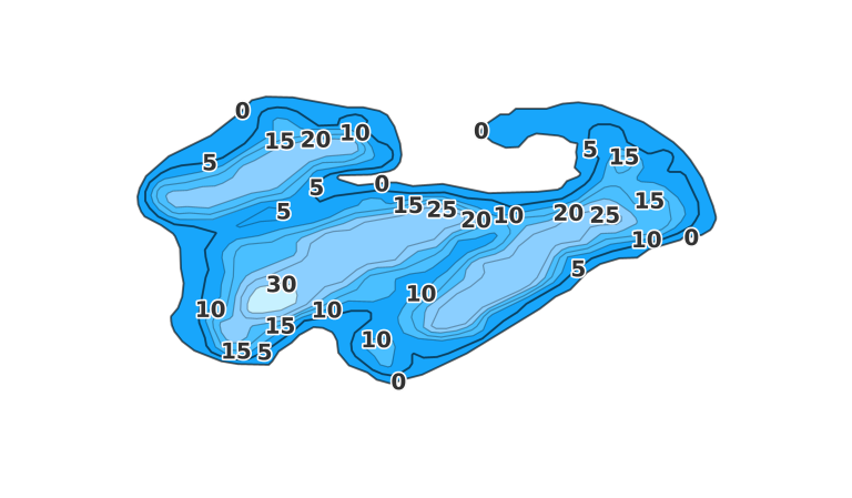 Curlew Pond coverage - Fishing Points