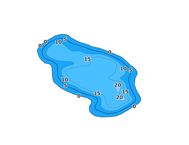 Fearing Pond - Fishing Points