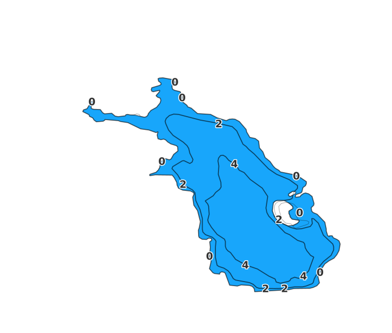 Jacobs Pond - Fishing Points