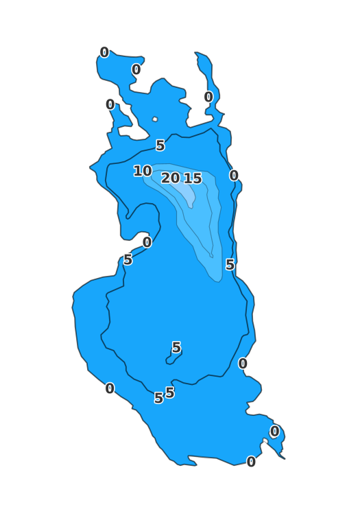 Leverett Pond - Fishing Points
