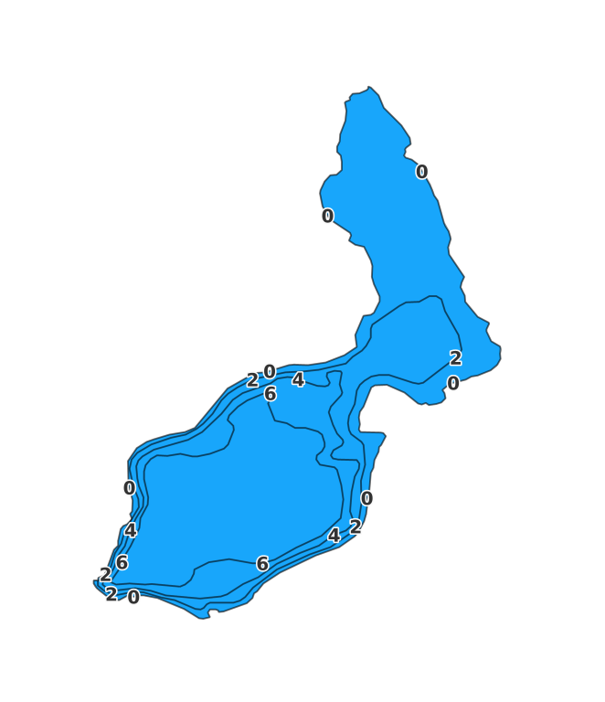 Moulton Pond - Fishing Points