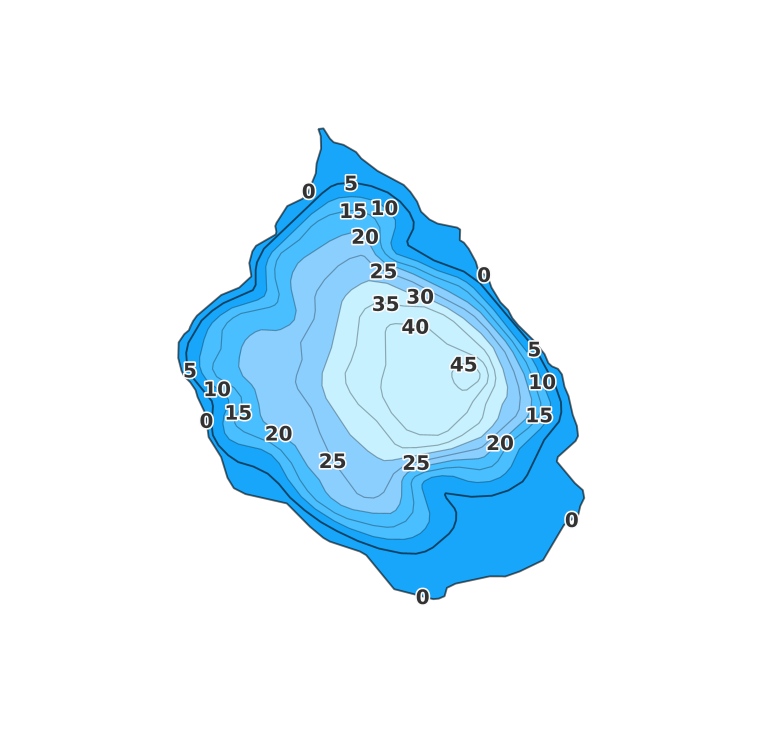 Pleasant Pond - Fishing Points