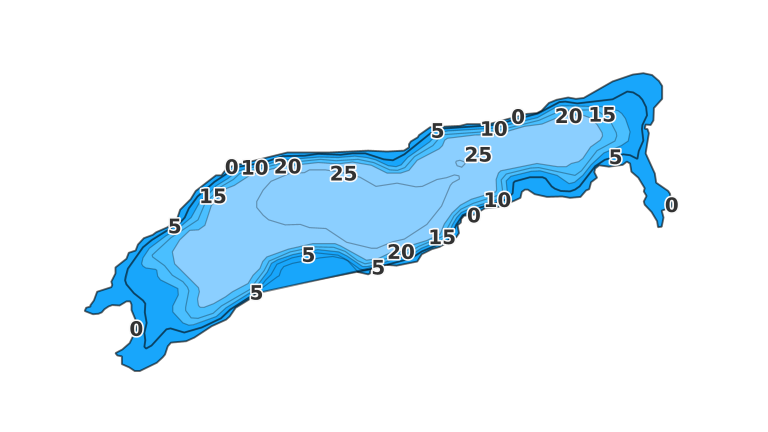 Stiles Pond - Fishing Points