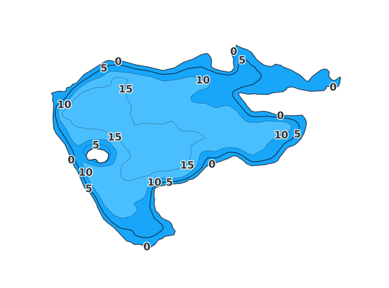Sugden Reservoir - Fishing Points