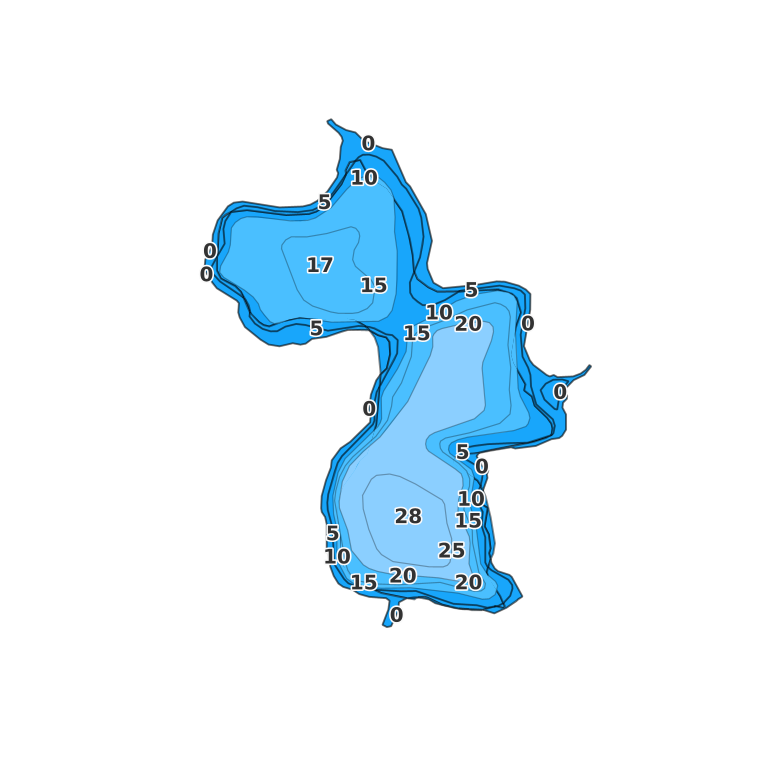Alderman Lake coverage - Fishing Points