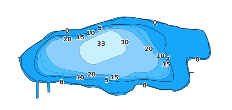 Aldrich Lake coverage - Fishing Points