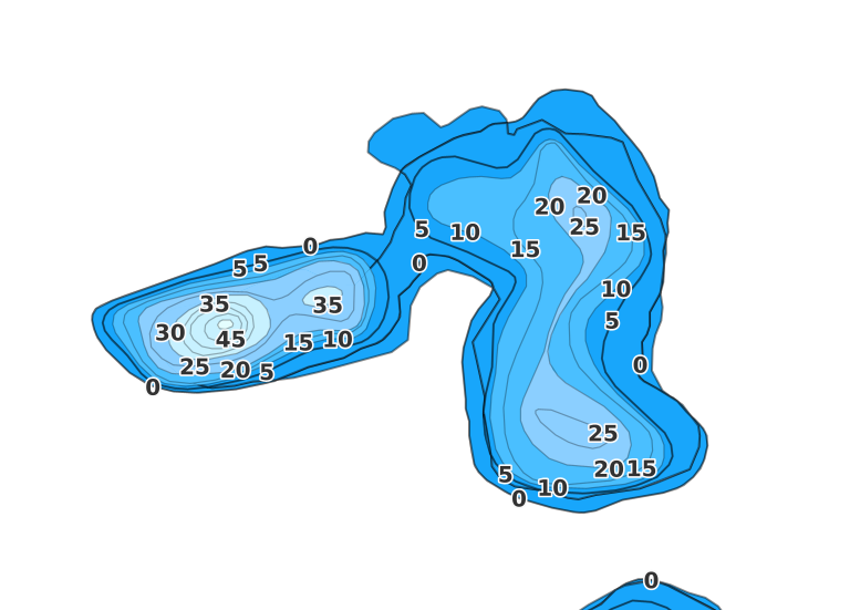 Angel Lake coverage - Fishing Points