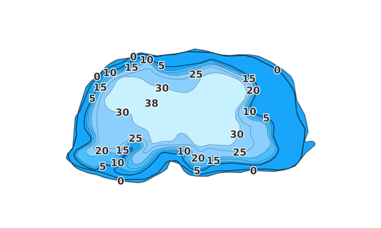 Appleton Lake coverage - Fishing Points