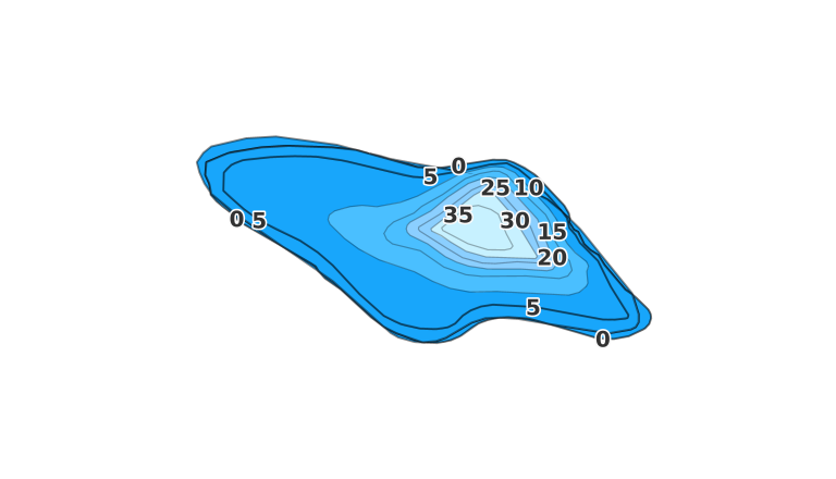 Ashford Lake coverage - Fishing Points