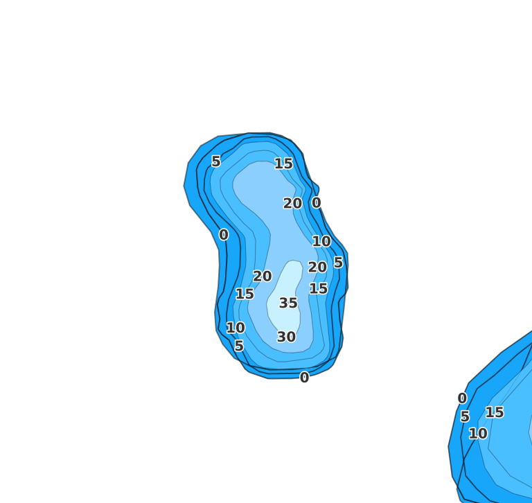 Atodd Lake coverage - Fishing Points