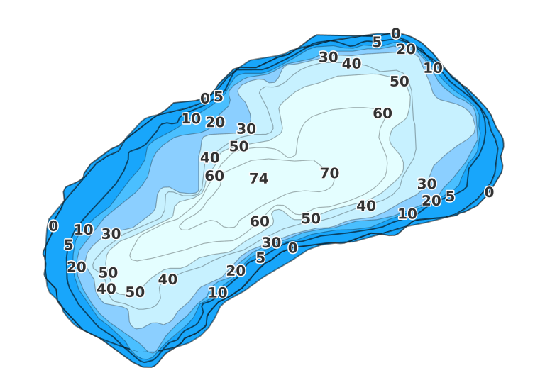Avalon Lake coverage - Fishing Points