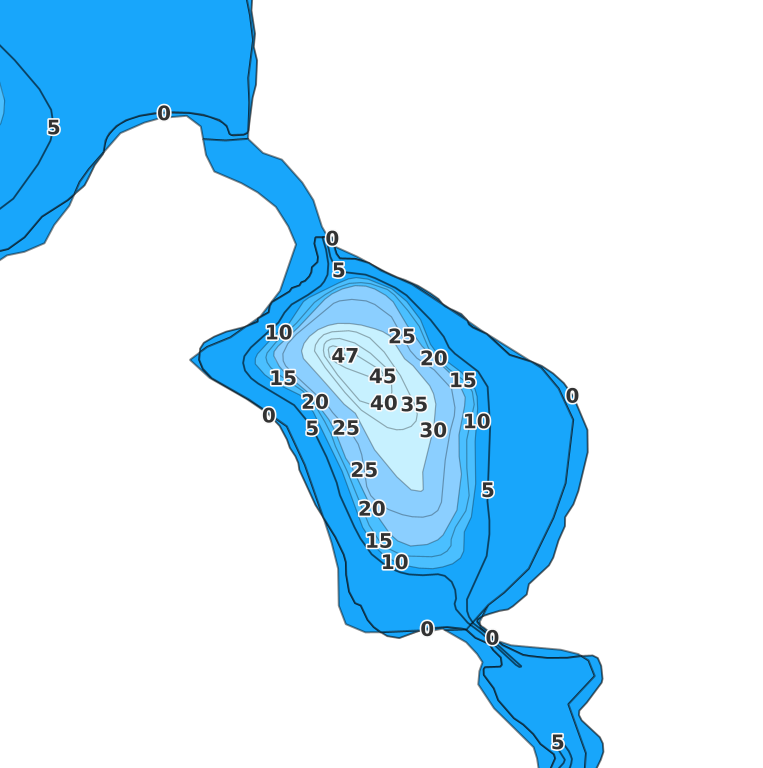 Banks Lake coverage - Fishing Points