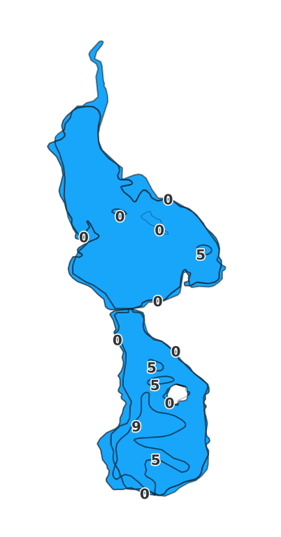 Chilson Impoundment - Fishing Points