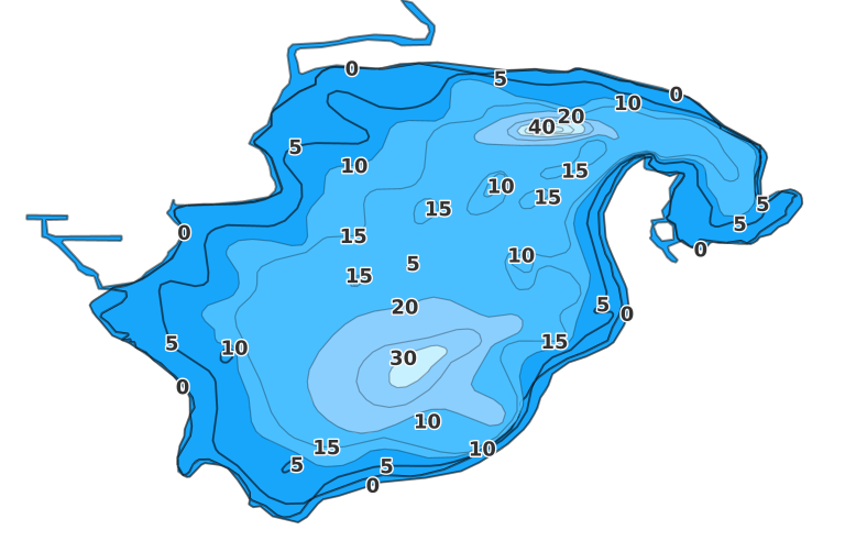 Chippewa Lake - Fishing Points