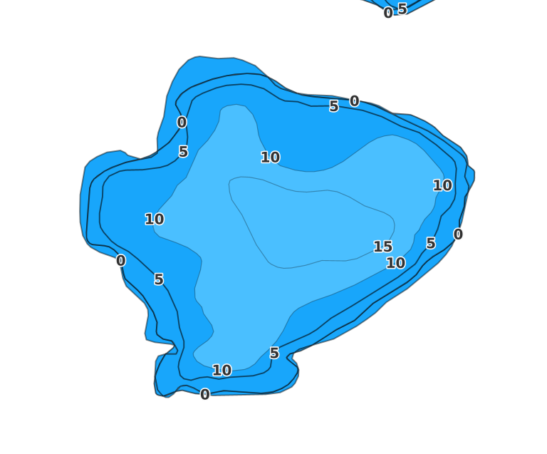 Cook Lake - Fishing Points
