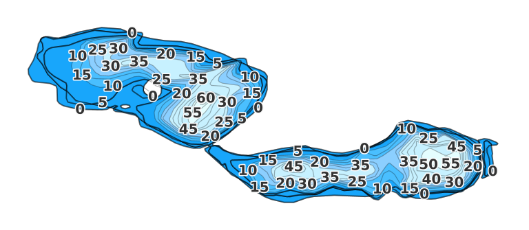 Dodge Lake - Fishing Points
