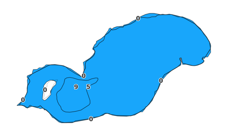 Duck Lake - Fishing Points