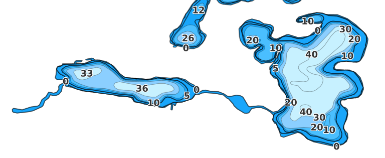 Fish Lake - Fishing Points