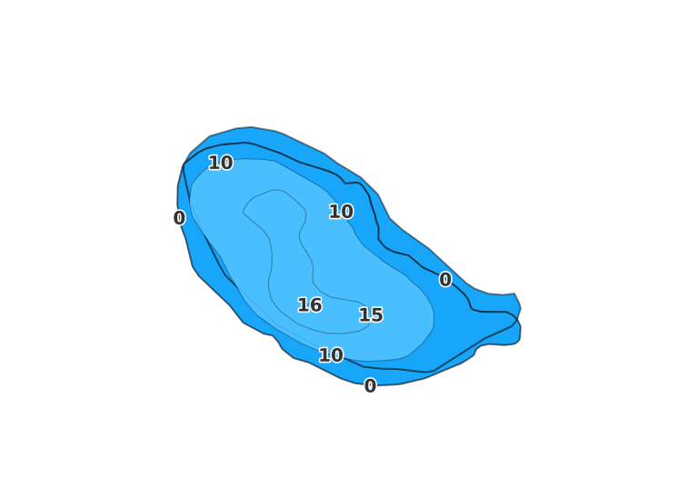 Germain Lake - Fishing Points